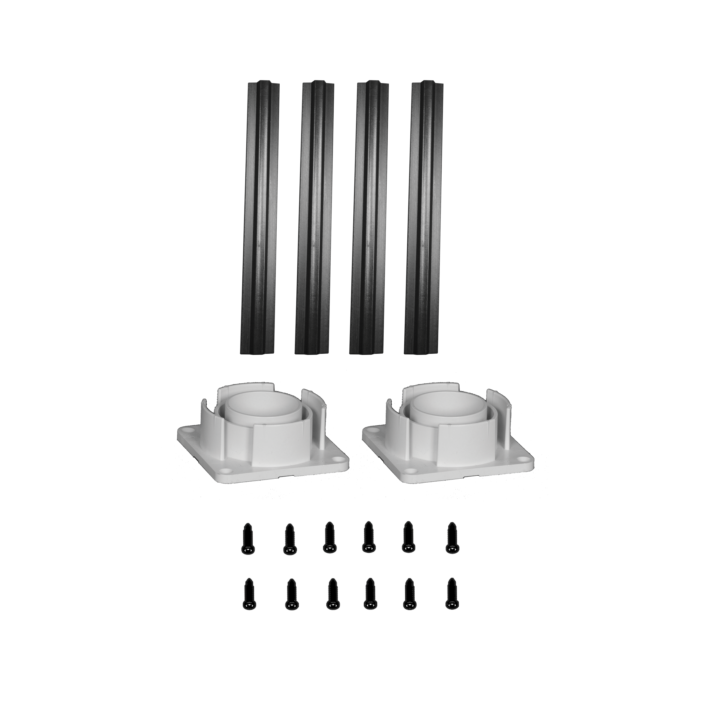 5″ Sq. Porch Post Structural Hardware Kit